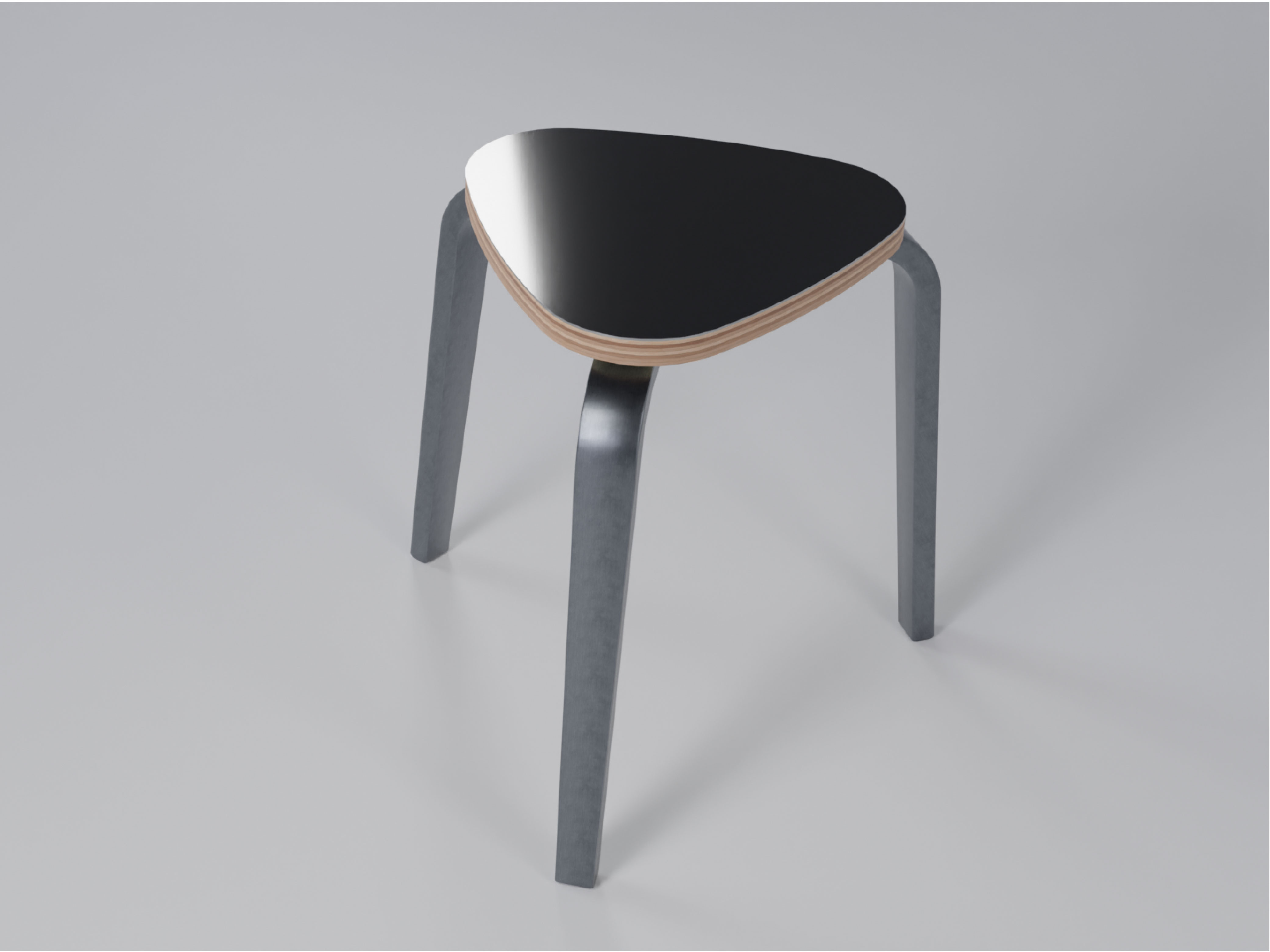 Stool with new materials